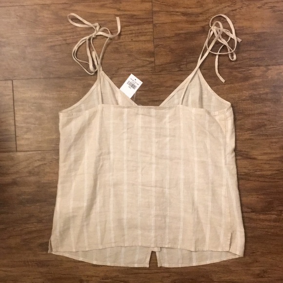 Ribbon-Strapped Tank - Abercrombie, Size Small - Picture 2 of 3